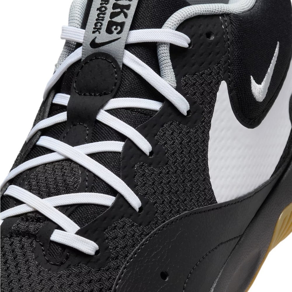 Nike Black and White volleyball court shoes - Picture 13 of 14
